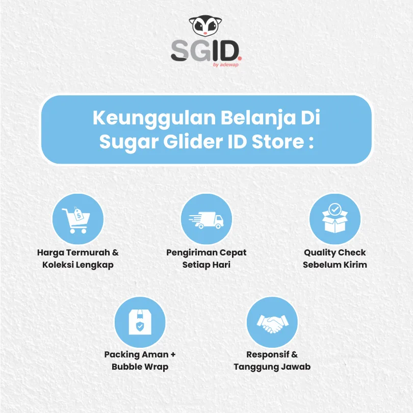 ADEWAP GLIDER Paket Hemat Cemilan Sugar Glider