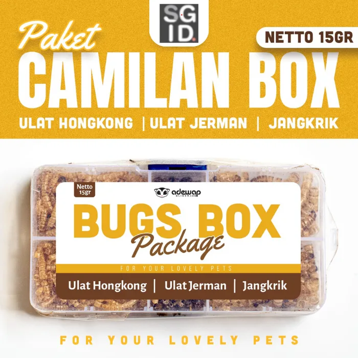 SUGAR GLIDER STAR Mini Box Mix Cemilan Lengkap Sugar Glider
