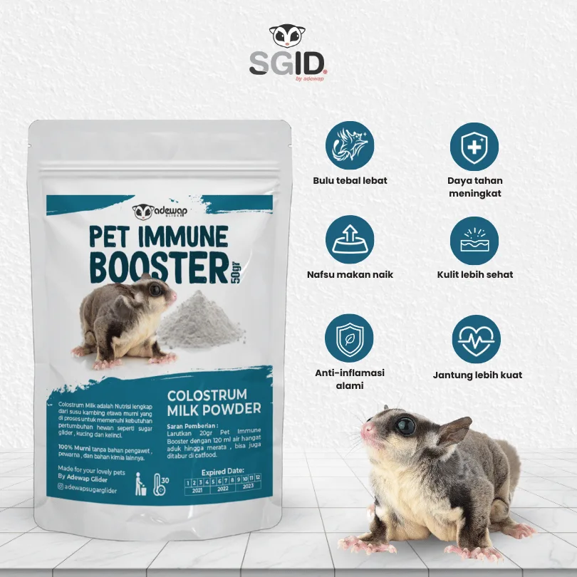 ADEWAP GLIDER Pet Imune Booster Sugar Glider Vitamin Imun Sugar Glider