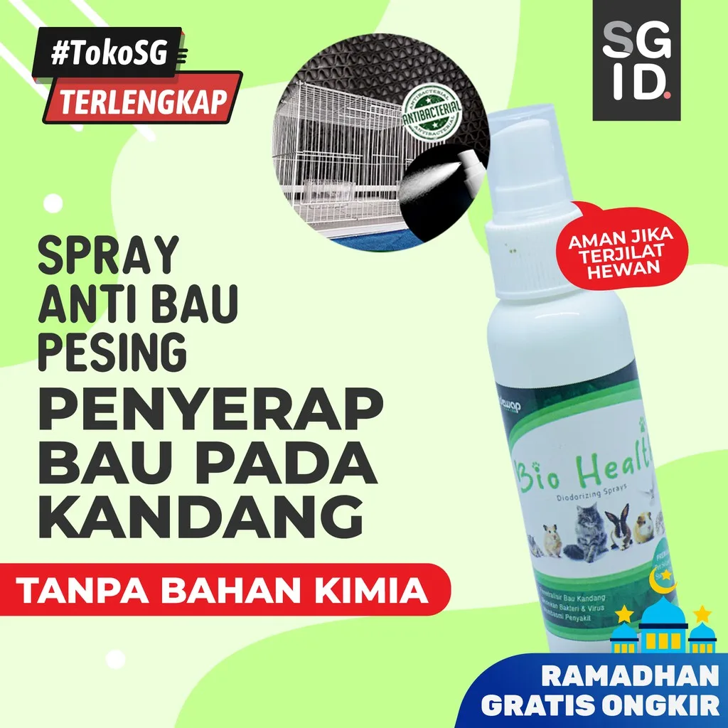 ADEWAP GLIDER Bio Health Disinfektan Kandang Hewan Peliharaan