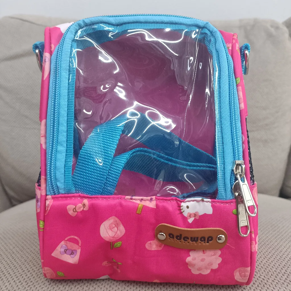 SUGAR GLIDER STAR Travel Pouch Oval Mika Transparan Tas Hewan Sugar Glider