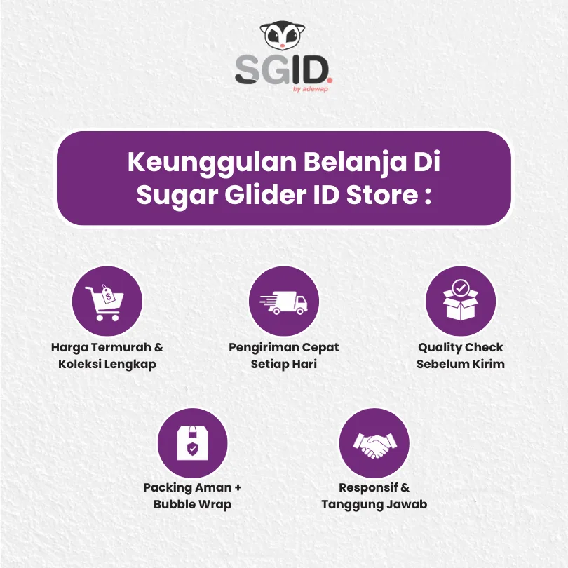 ADEWAP GLIDER Nutrition Max Pro Plus Makanan Harian Nutrisi Sugar Glider