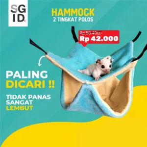 ADEWAP GLIDER Sleeping Pouch Sugar Glider Hammock 2 Tingkat Tempat Tidur Kasur & Peralatan Aksesoris