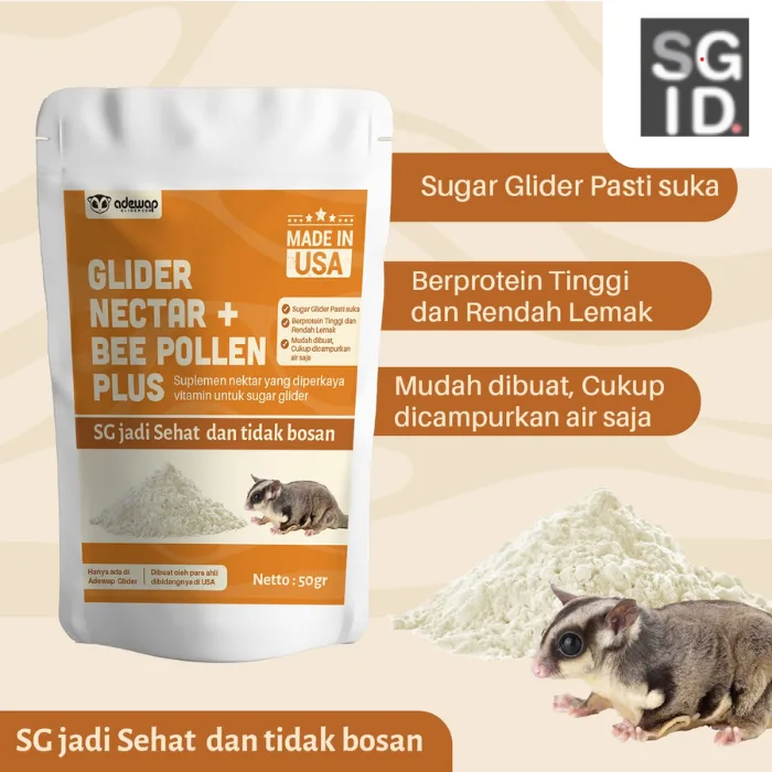 ADEWAP GLIDER Nectar Bee Pollen Plus Vitamin Sugar Glider