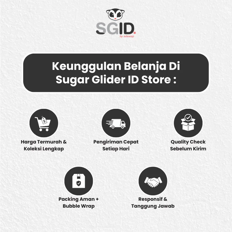ADEWAP GLIDER Nutrition Max Pro Plus Makanan Harian Nutrisi Sugar Glider