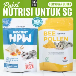 ADEWAP GLIDER Paket Hemat 2 Nutrisi Protein Wajib Sugar Glider