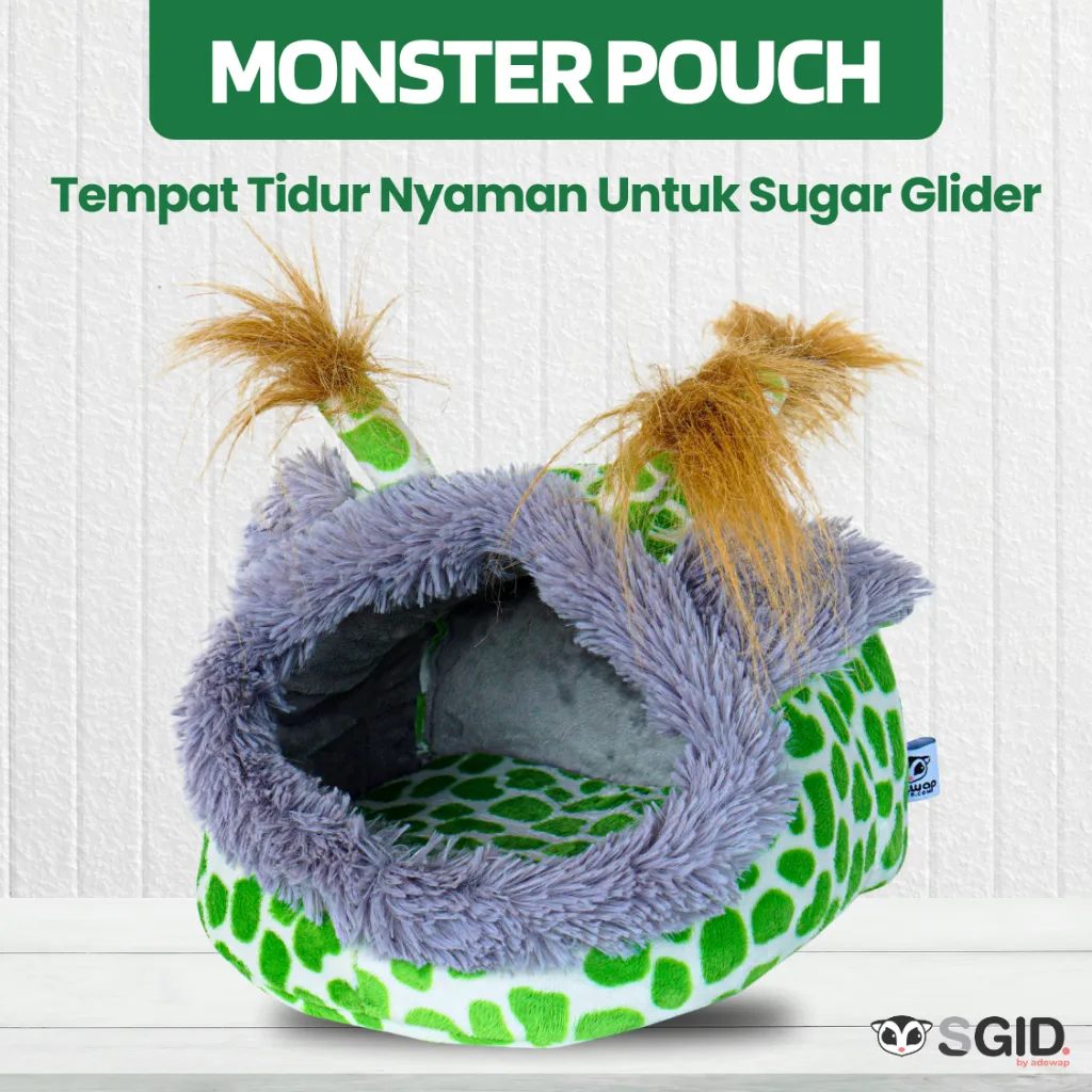 SUGAR GLIDER STAR Sleeping Pouch MONSTER Tempat Tidur Sugar Glider
