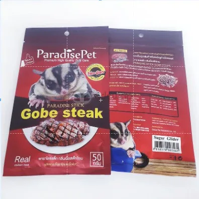 SUGAR GLIDER STAR Gobe Steak Makanan Import Cemilan Sugar Glider 50gr