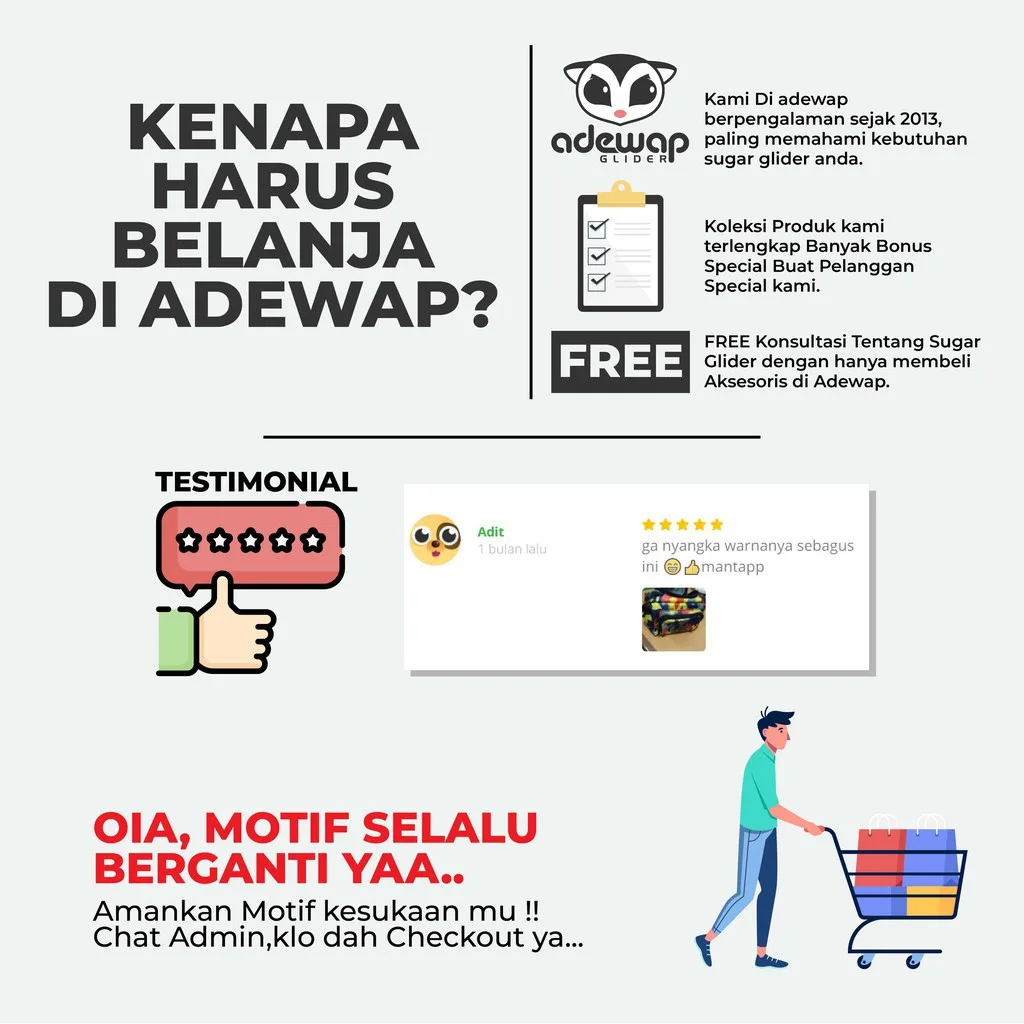 Travel Pouch Model Youmi Tas Sugar Glider selempang untuk melatih bonding | Jalan jalan bareng SG