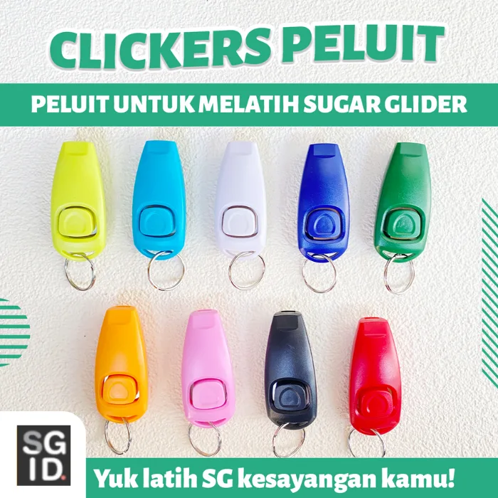 ADEWAP GLIDER Clickers Peluit Ultrasonic Alat Latihan Sugar Glider