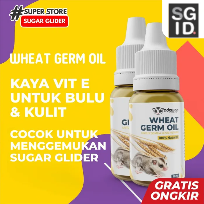 ADEWAP GLIDER Minyak Gandum Wheat Germ Oil Vitamin Sugar Glider