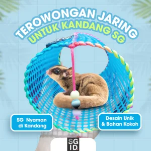 ADEWAP GLIDER Terowongan Jaring Mainan Aksesoris Sugar Glider