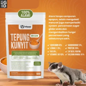 ADEWAP GLIDER Tepung Kunyit Bubuk