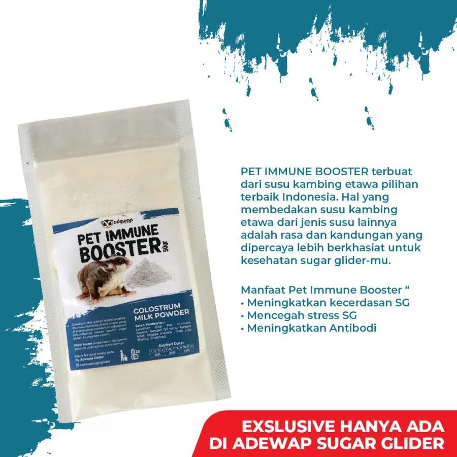 ADEWAP GLIDER Pet Imune Booster Sugar Glider Vitamin Imun Sugar Glider