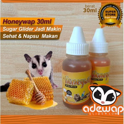 ADEWAP GLIDER Honeywap Madu Murni Sugar Glider - 30ml