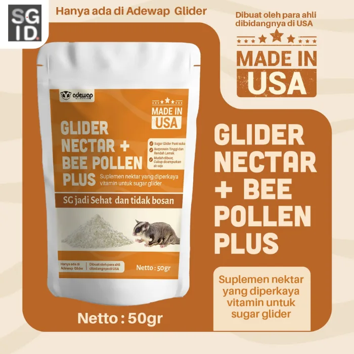 ADEWAP GLIDER Nectar Bee Pollen Plus Vitamin Sugar Glider