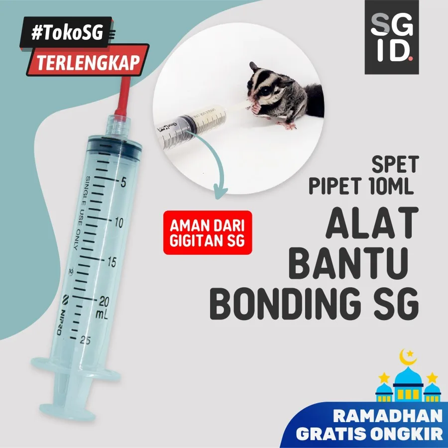 ADEWAP GLIDER Spet Alat Bantu Makan Bayi Sugar Glider