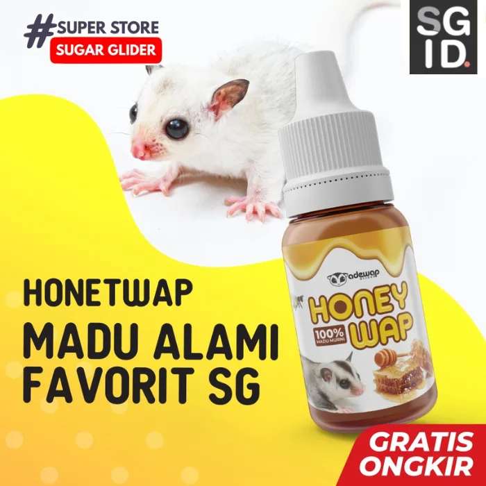 ADEWAP GLIDER Honeywap Madu Murni Sugar Glider - 30ml
