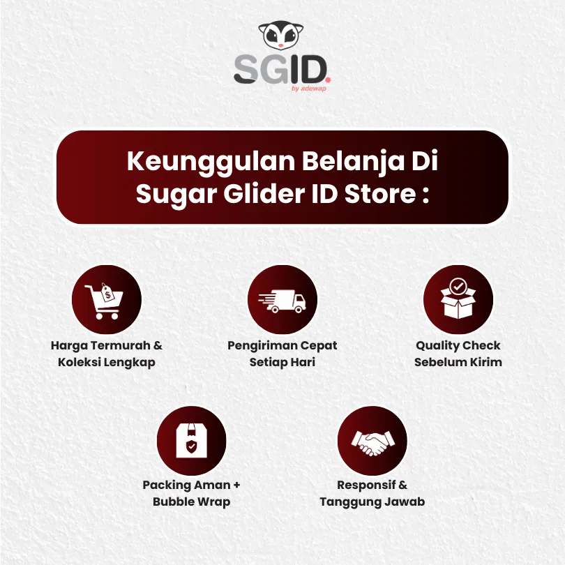 SUGAR GLIDER STAR Gobe Steak Makanan Import Cemilan Sugar Glider 50gr
