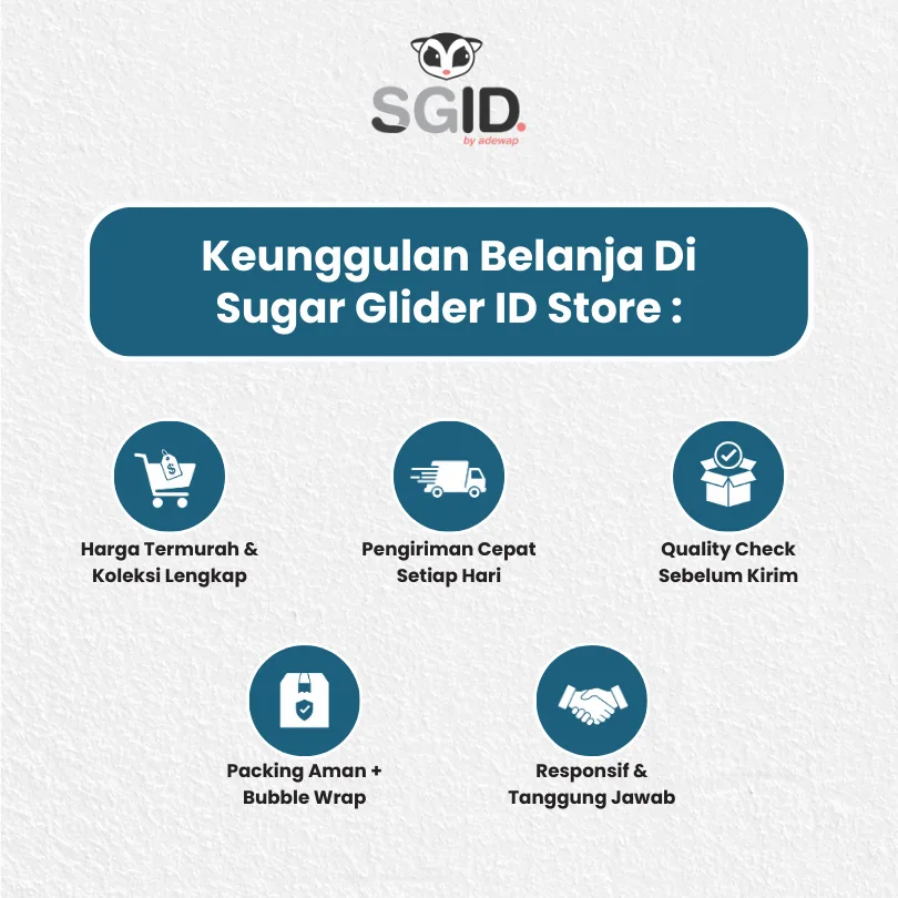 ADEWAP GLIDER HPW Instan Sugar Glider Campuran Nutrisi High Protein Wombaroo - 50Gr