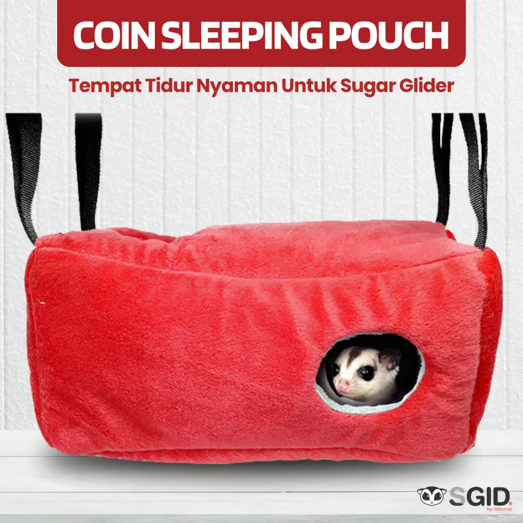 Kantong Tidur Sleeping Pouch big size untuk Sugar glider tupai hamster