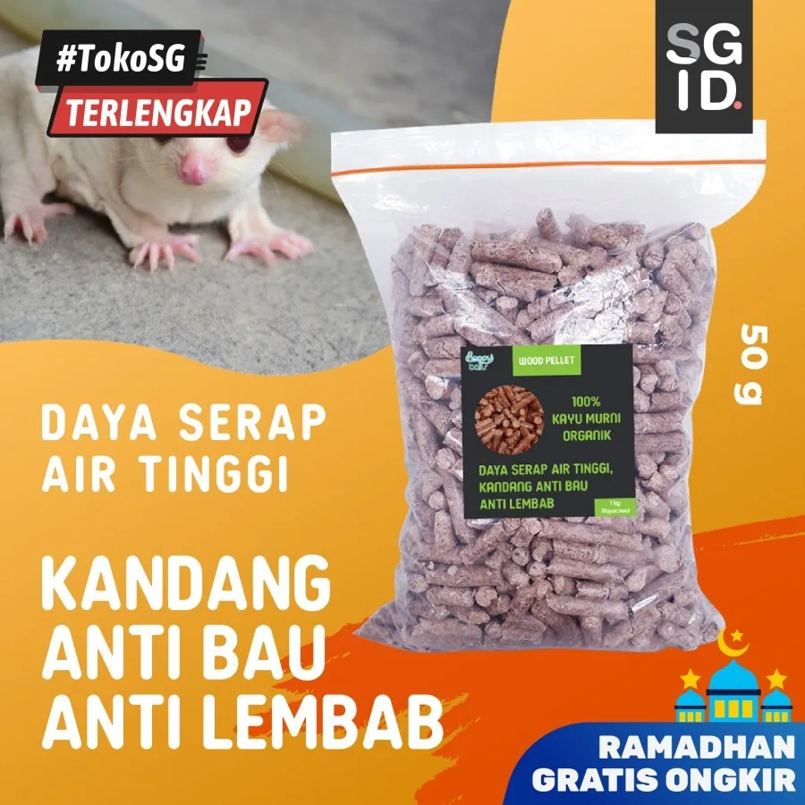 SUGAR GLIDER STAR Serbuk Kayu Alas kandang Hamster & Sugar Glider