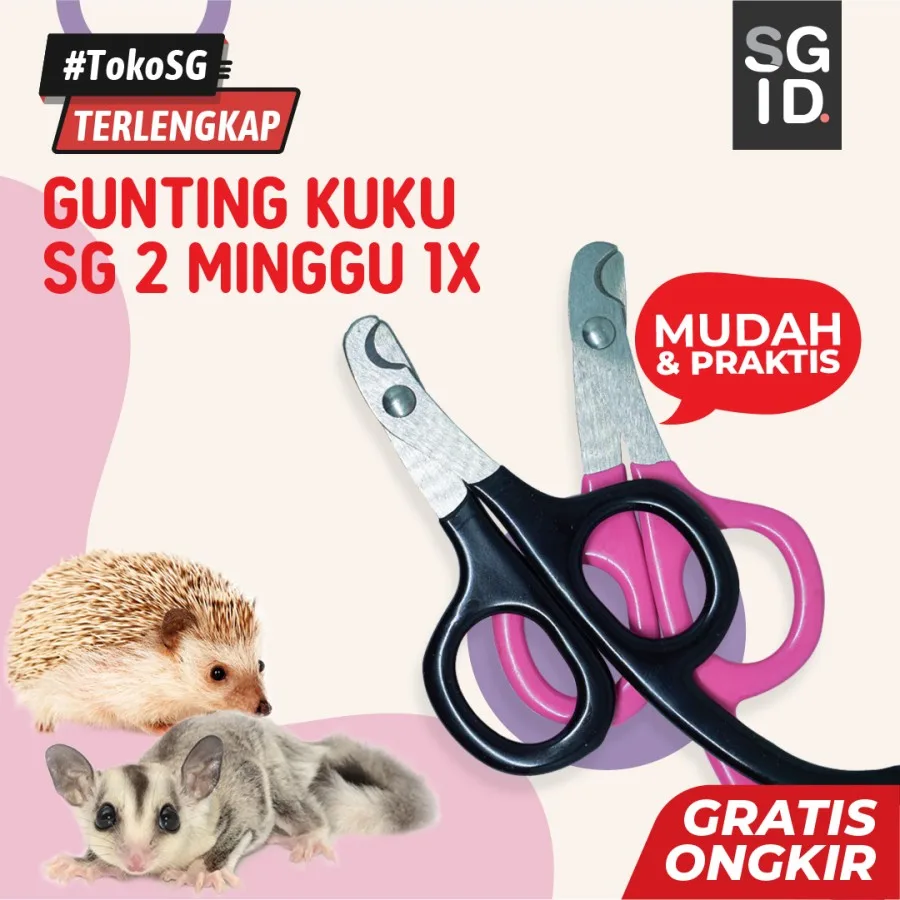 ADEWAP GLIDER Gunting Kuku Hewan Nail Clippers Trimmer Sugar Glider