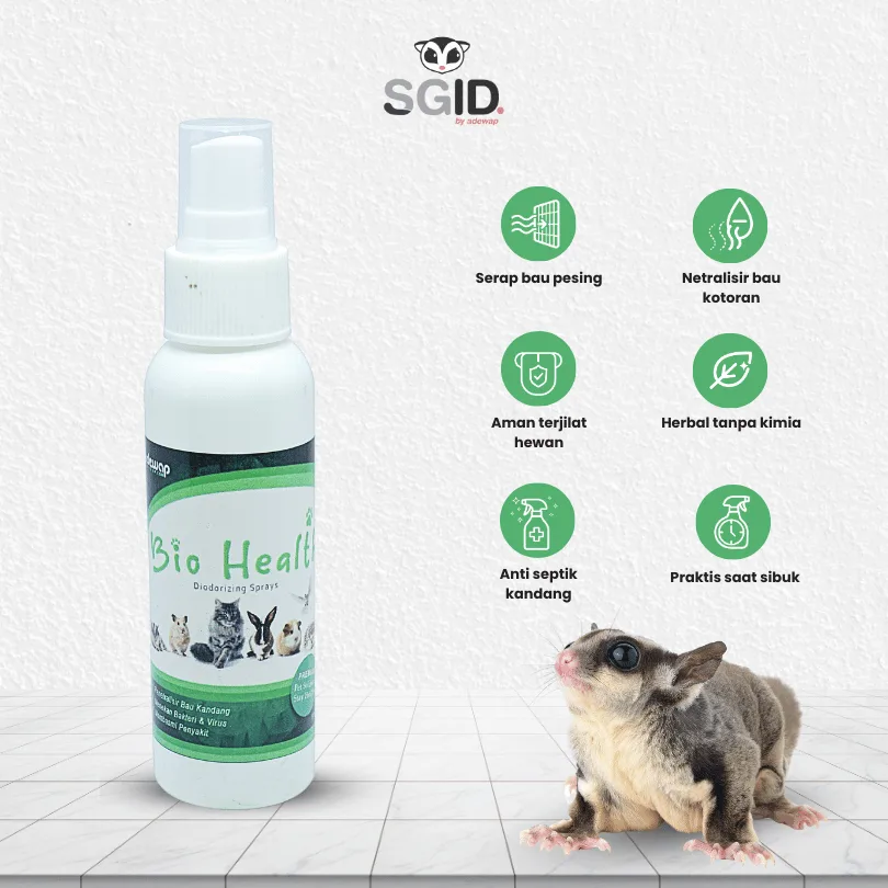 ADEWAP GLIDER Bio Health Disinfektan Kandang Hewan Peliharaan