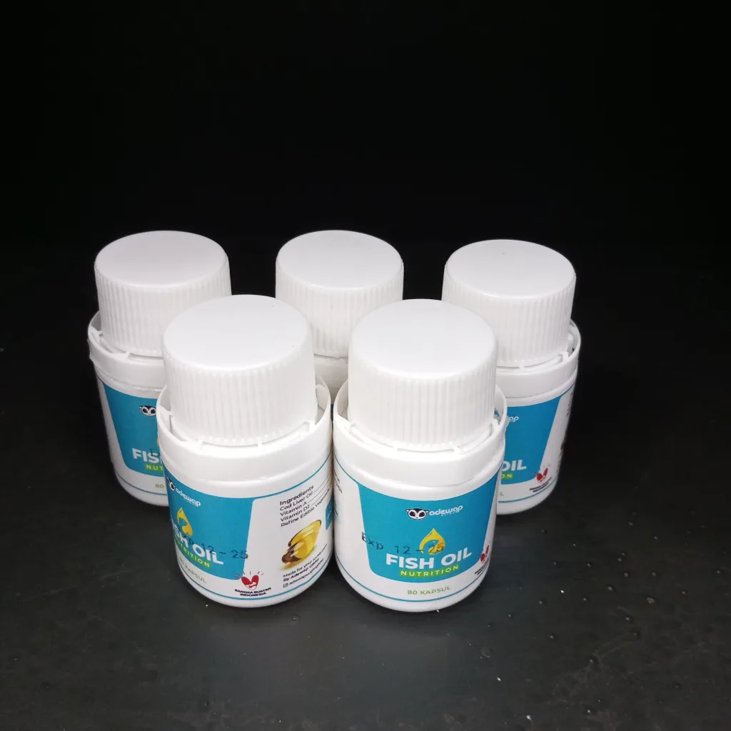 ADEWAP GLIDER Fish Oil Minyak Ikan Sugar Glider Isi 80 Kapsul