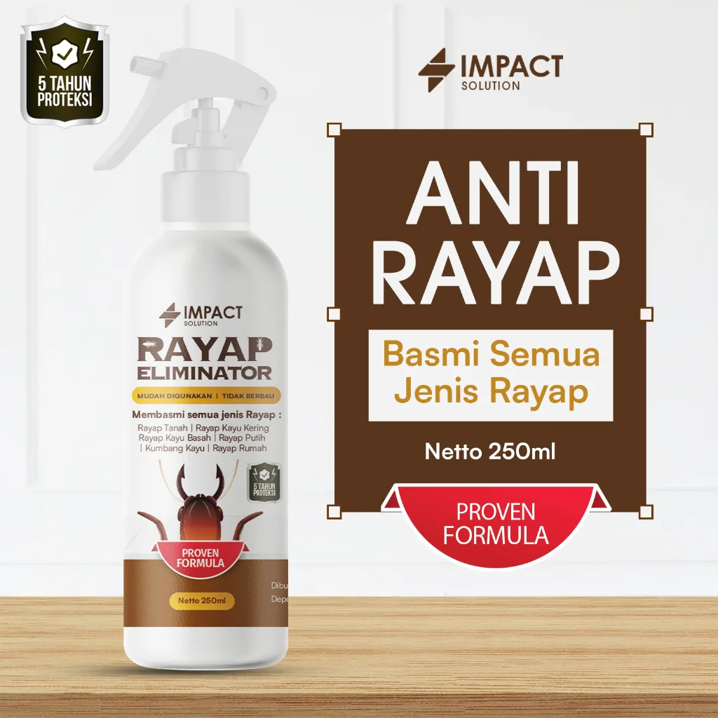 IMPACT Obat Rayap Kayu dan Tembok 250ml
