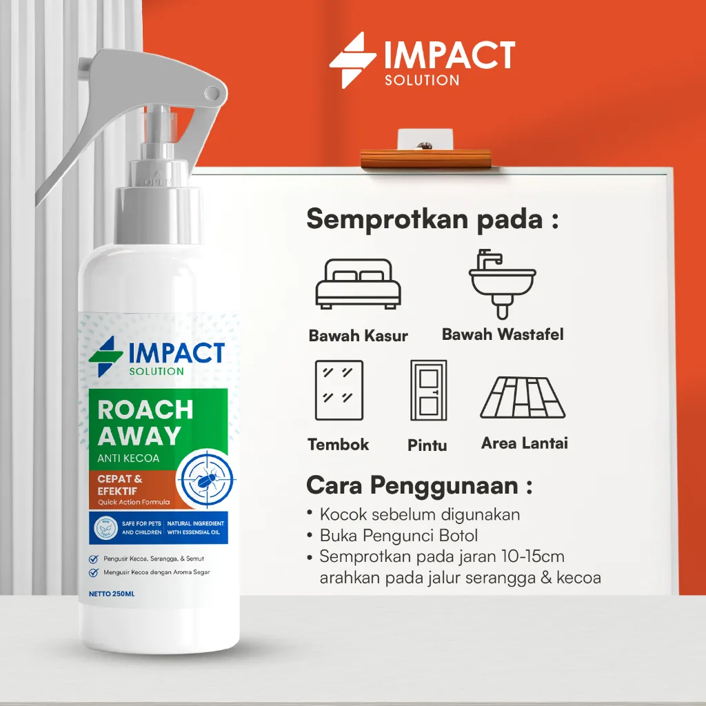 IMPACT Racun Pengusir Kecoa 250ml