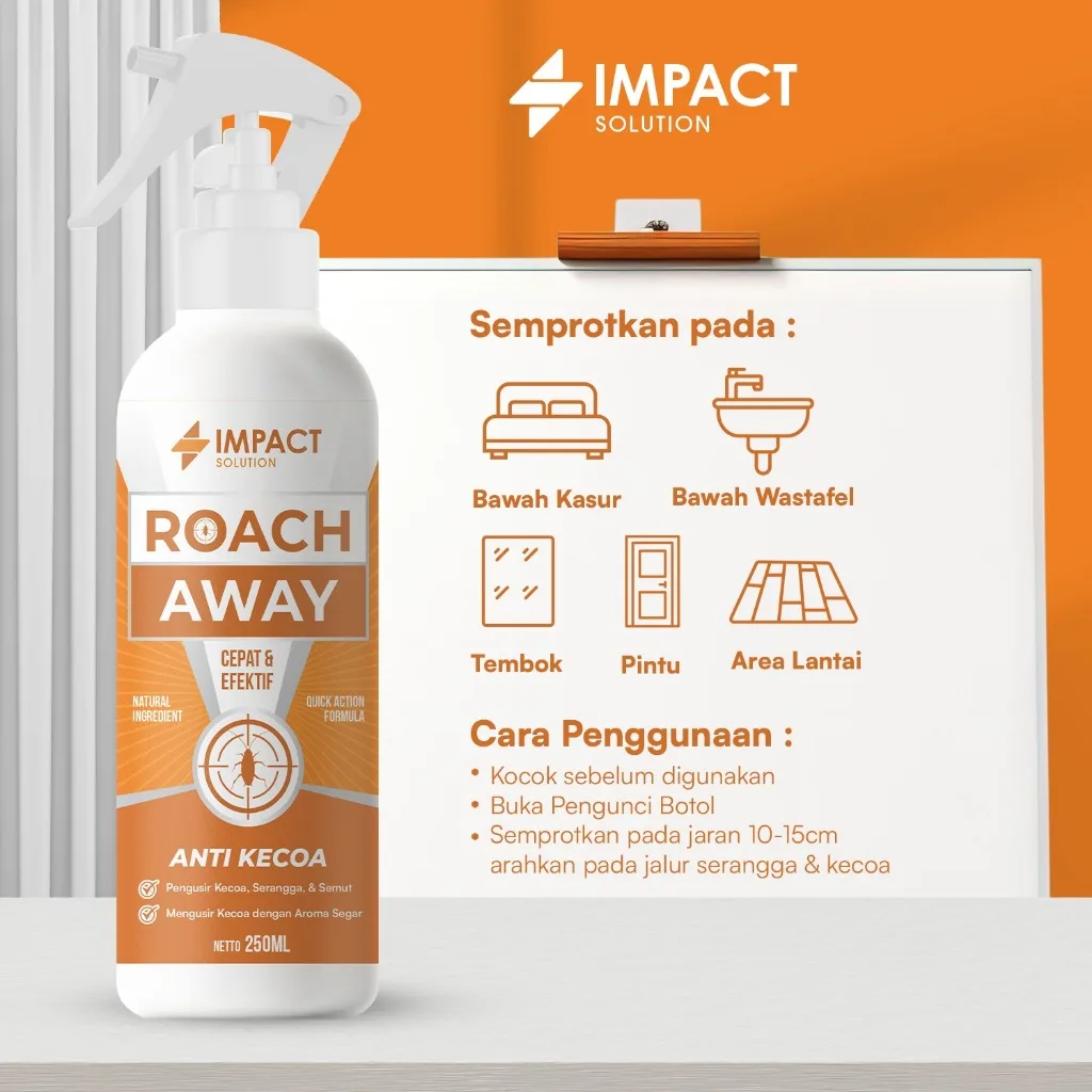 IMPACT Racun Pengusir Kecoa 250ml