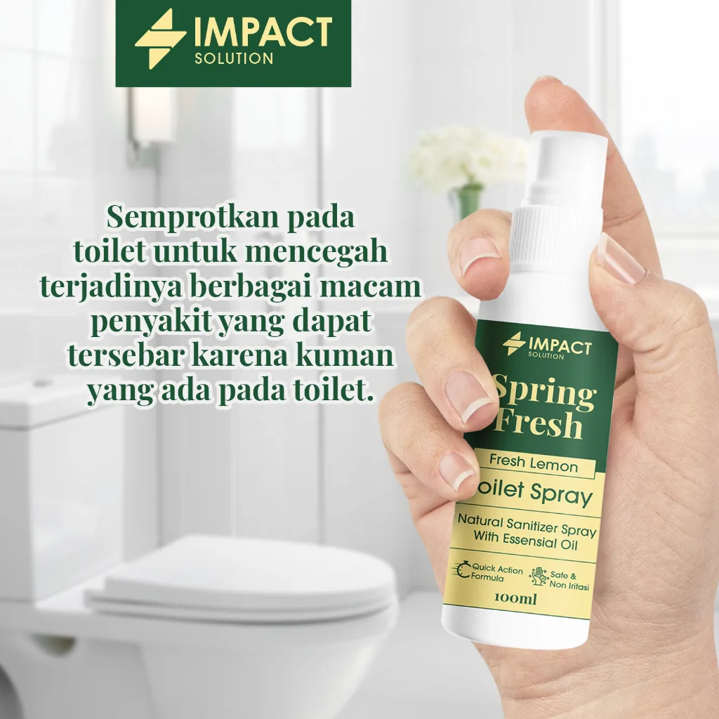 IMPACT Toilet Sanitizer Pengharum Kamar Mandi  100ml