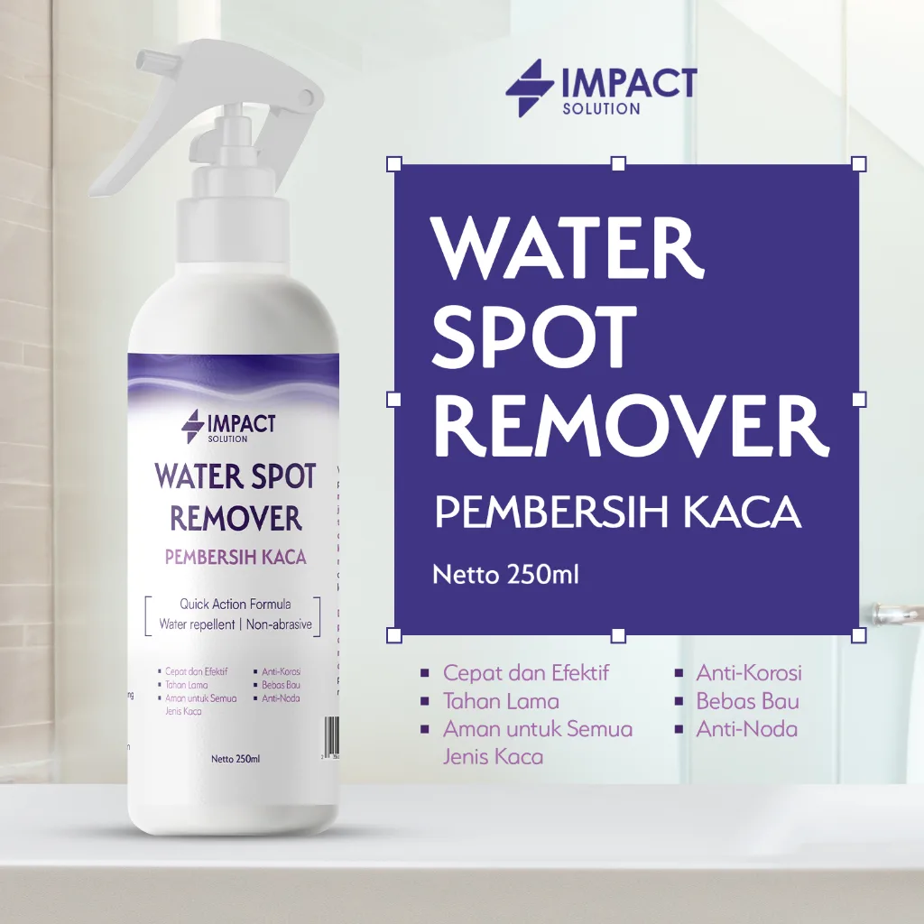 IMPACT Pembersih Jamur Kaca 250ml | Penghilang Jamur & Kerak Kaca Kamar Mandi Ampuh Anti Noda