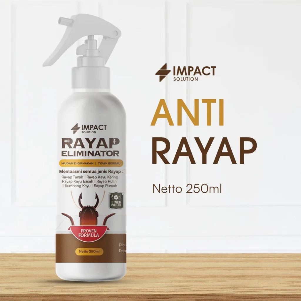 IMPACT Obat Rayap Kayu dan Tembok 250ml