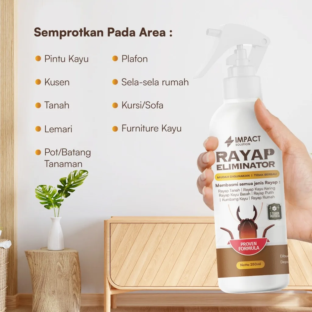 IMPACT Obat Rayap Kayu dan Tembok 250ml