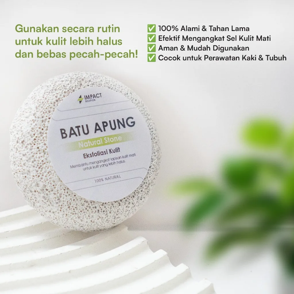 IMPACT Batu Apung Pembersih Kaki dan Kulit Mati