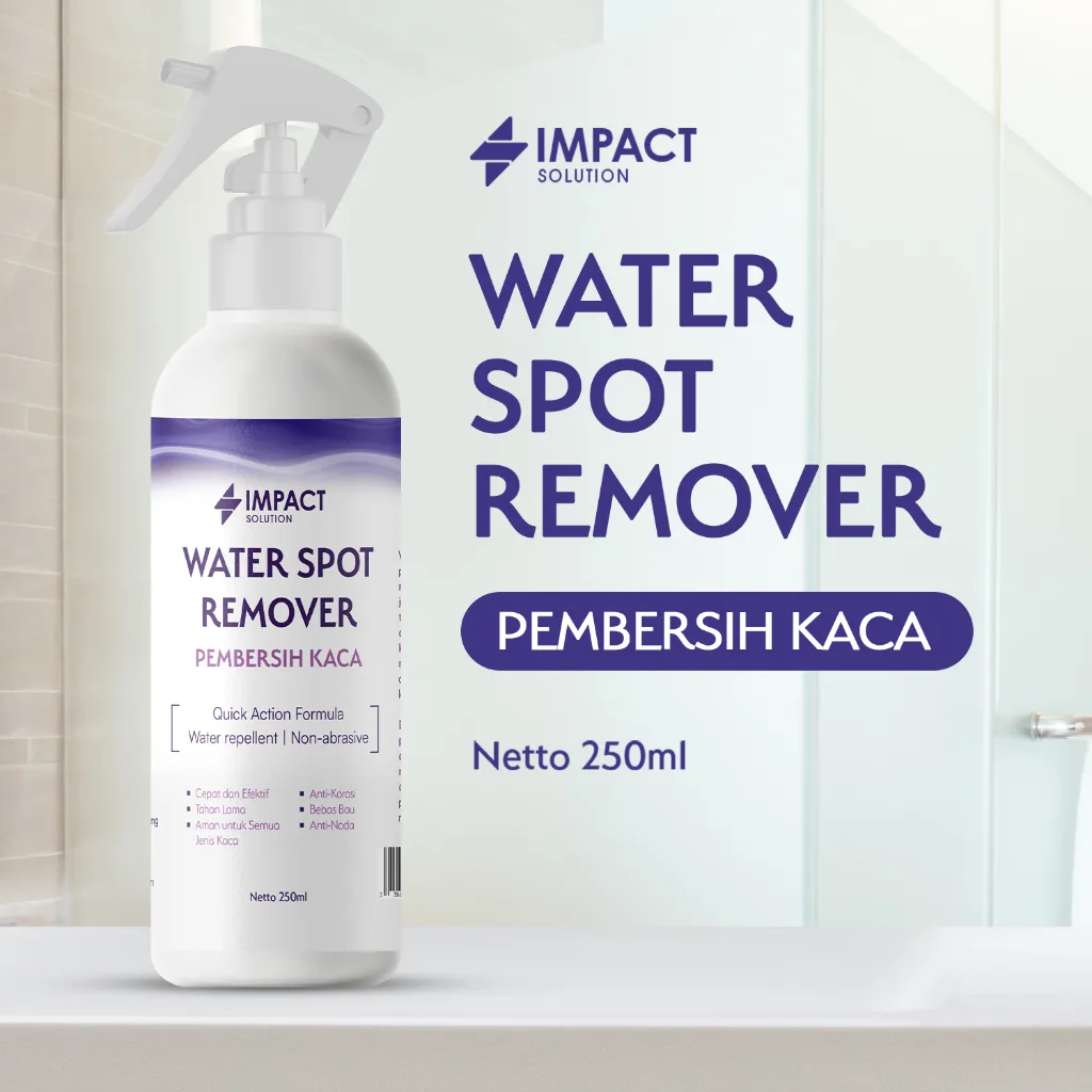 IMPACT Pembersih Jamur Kaca 250ml | Penghilang Jamur & Kerak Kaca Kamar Mandi Ampuh Anti Noda