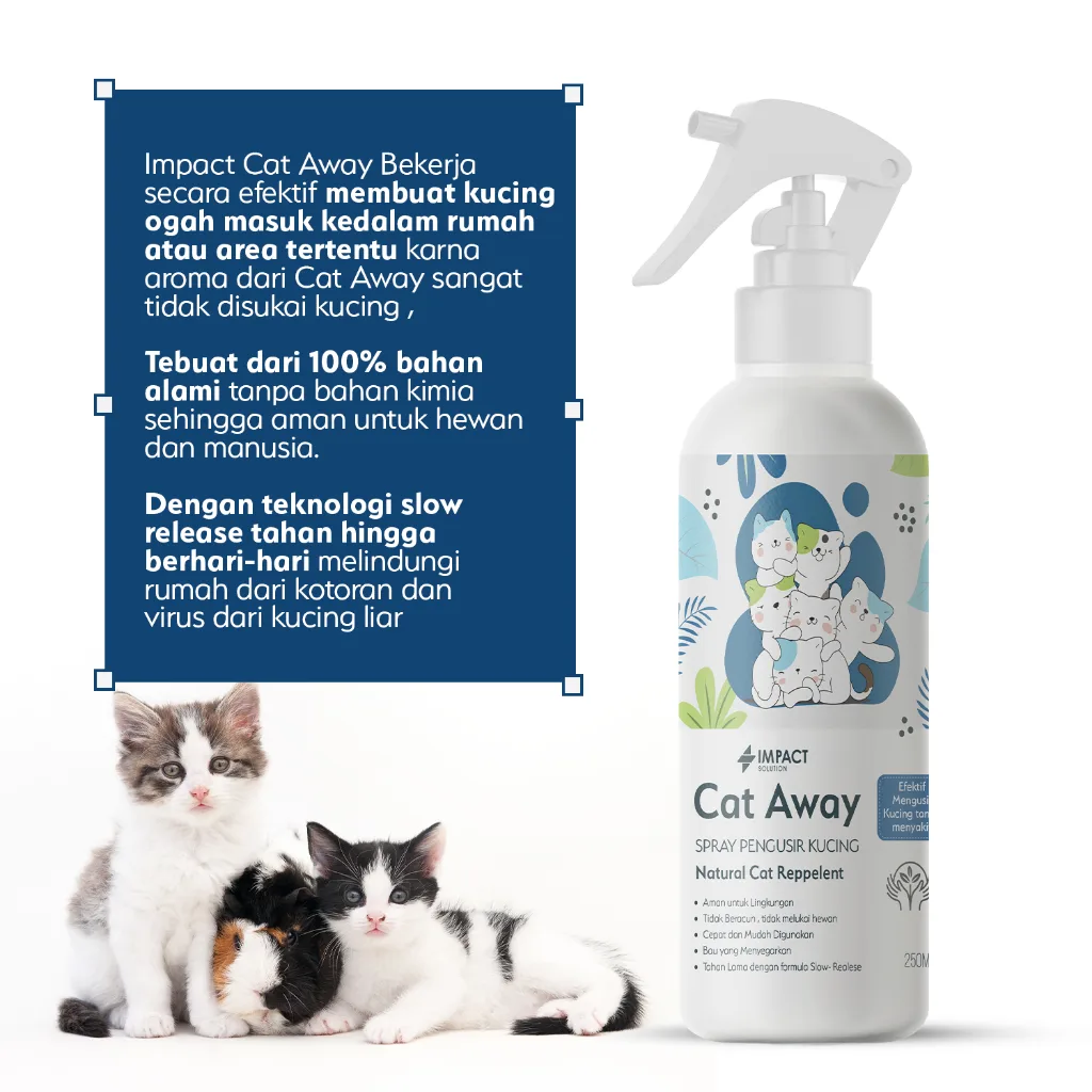 IMPACT Cat Repellent Pengusir Kucing 250ml