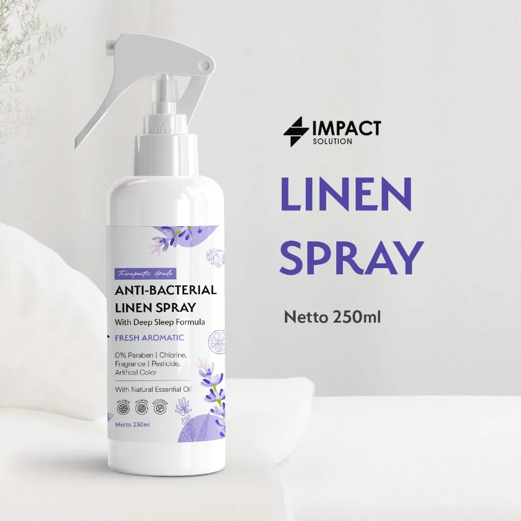 IMPACT Parfum Kasur dan Bantal Pengharum Kasur Linen Spray Aromatherapy Tidur Nyenyak Deep Sleep