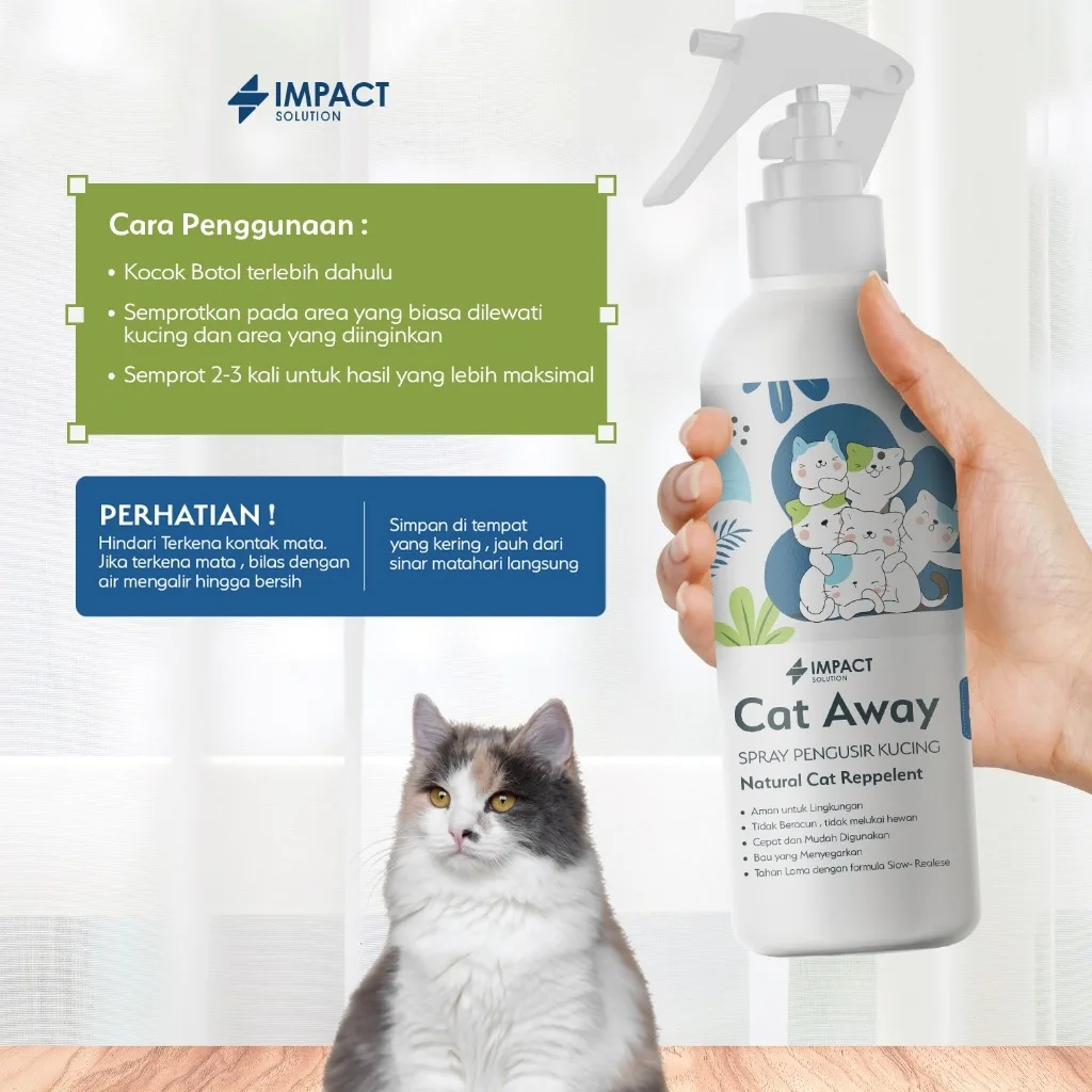 IMPACT Cat Repellent Pengusir Kucing 250ml