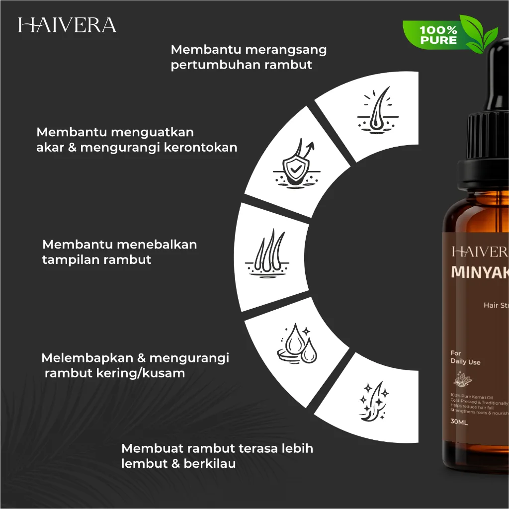 MINYAK KEMIRI MURNI 30ML