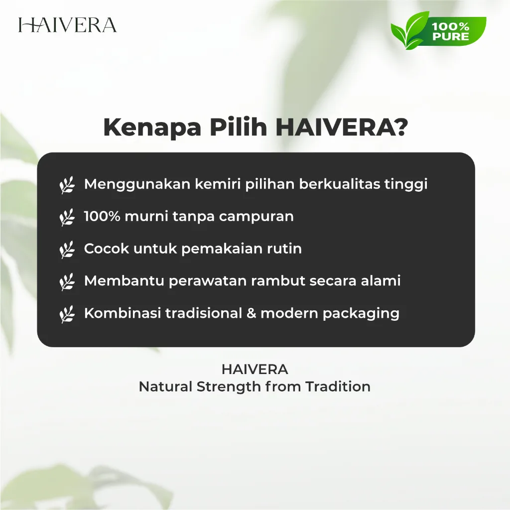 MINYAK KEMIRI MURNI 30ML