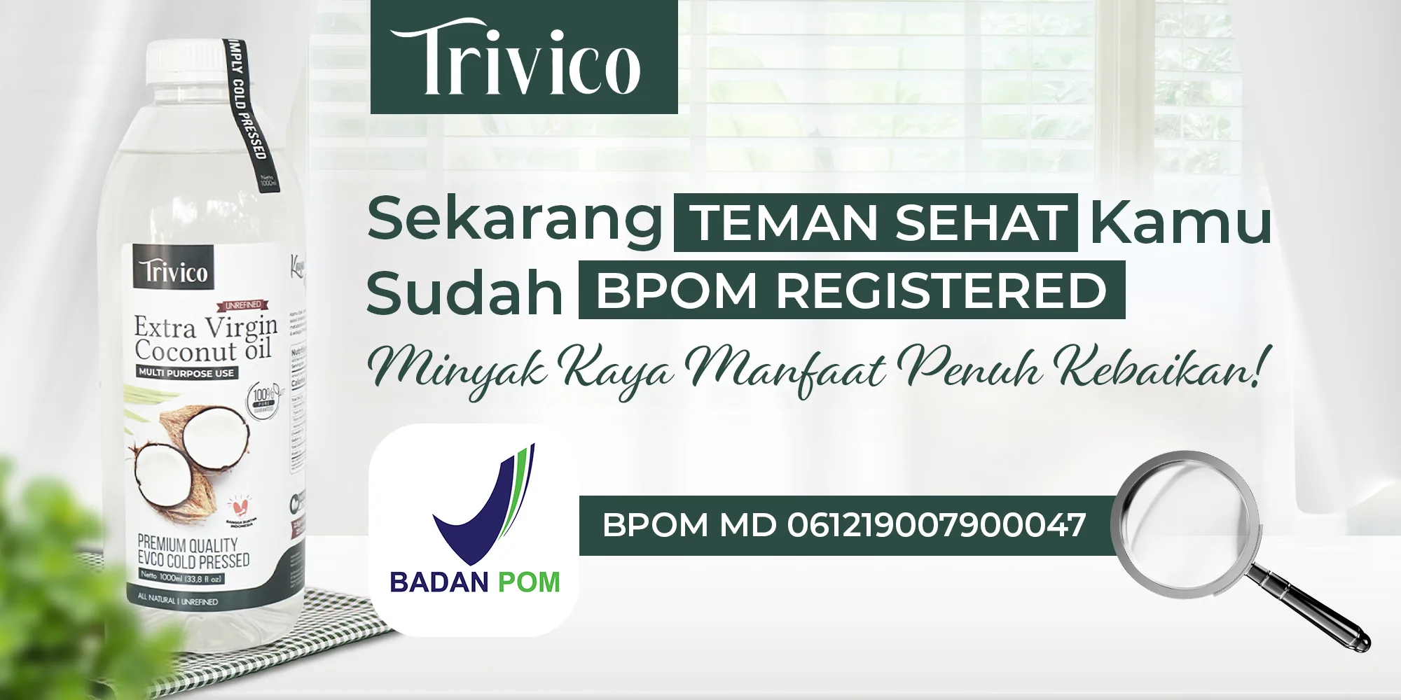 Tersertifikasi BPOM