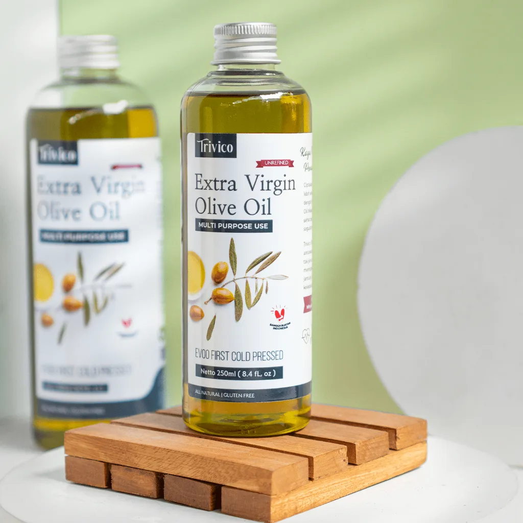 Trivico Extra Virgin Olive Oil (EVOO) 250ml - Minyak Zaitun Murni Berkualitas Tinggi