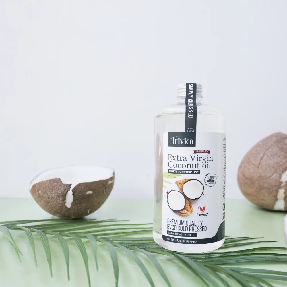 Trivico VCO Virgin Coconut OIL 500ML Minyak Kelapa Murni Cococnut Oil