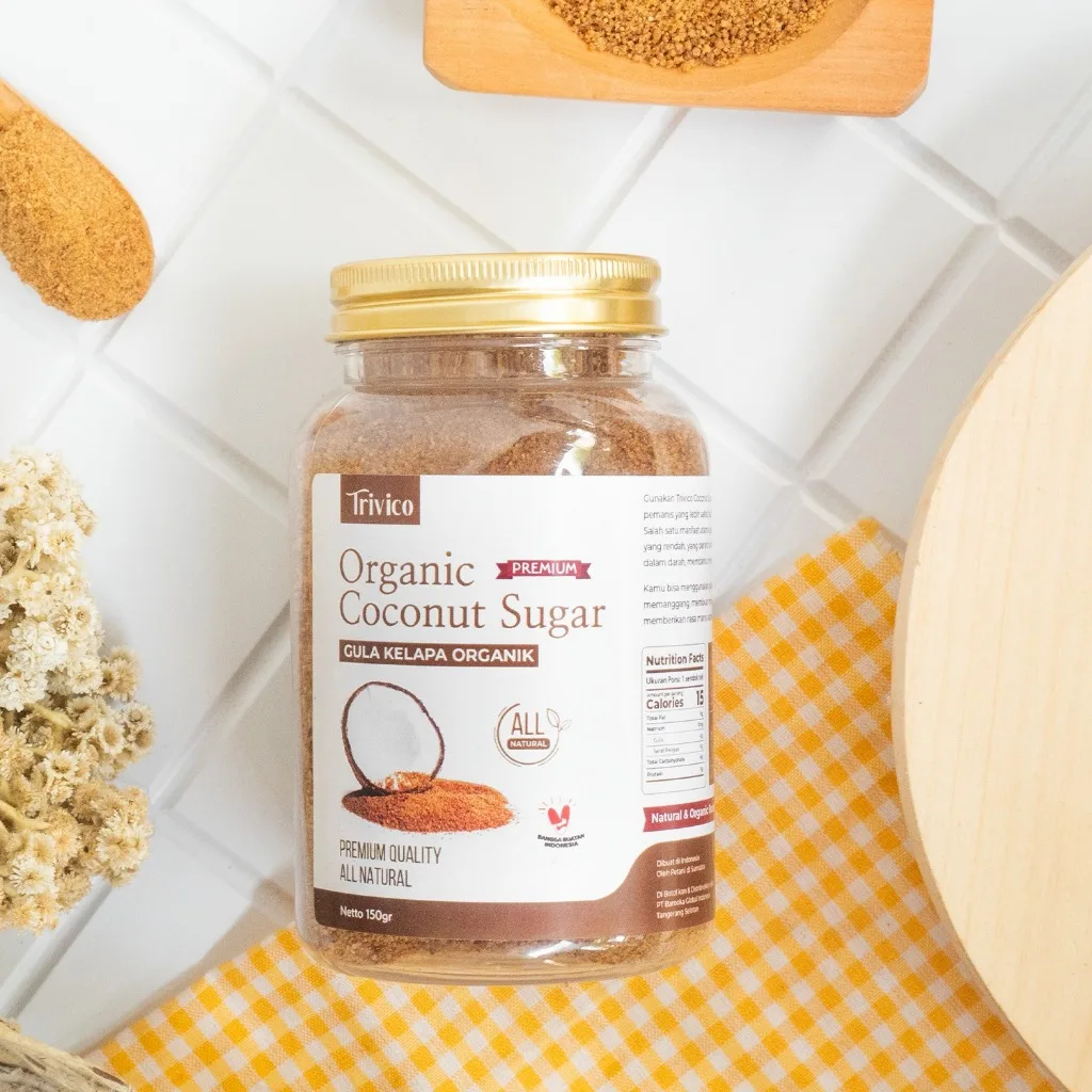 Trivico Gula Kelapa Organik Bubuk - Gula Kelapa Murni 100%