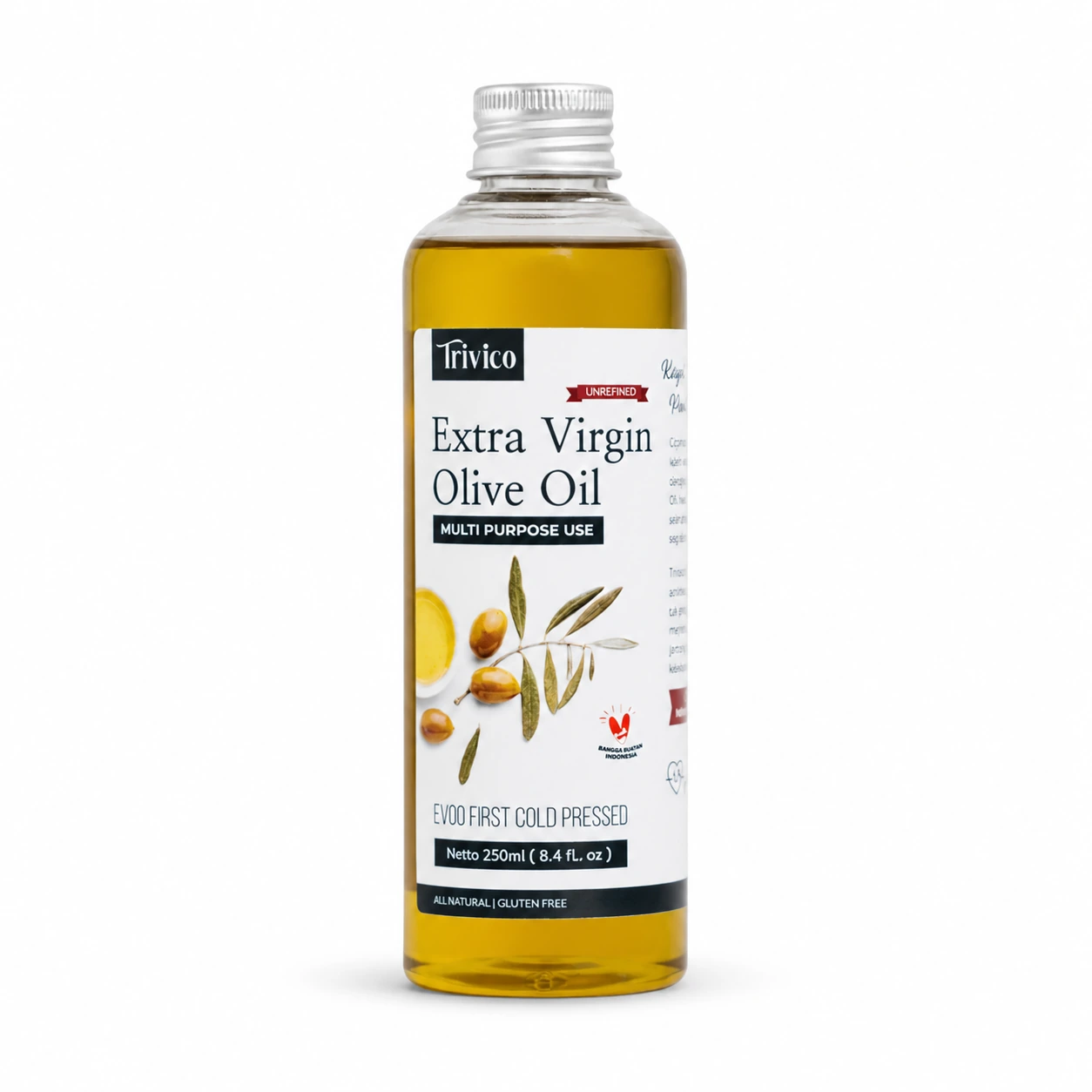 Trivico Extra Virgin Olive Oil (EVOO) 250ml - Minyak Zaitun Murni Berkualitas Tinggi