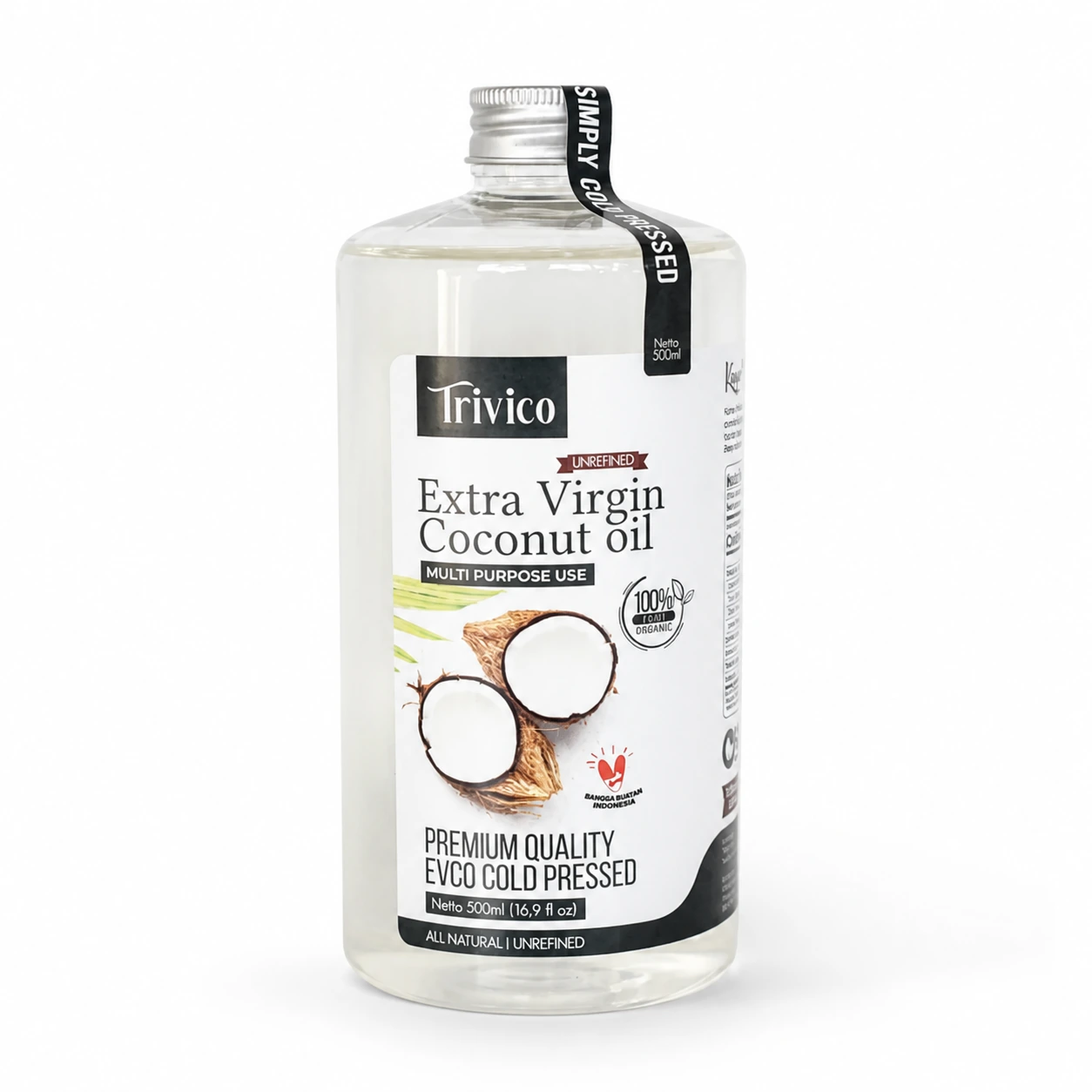 Trivico VCO Virgin Coconut OIL 500ML Minyak Kelapa Murni Cococnut Oil