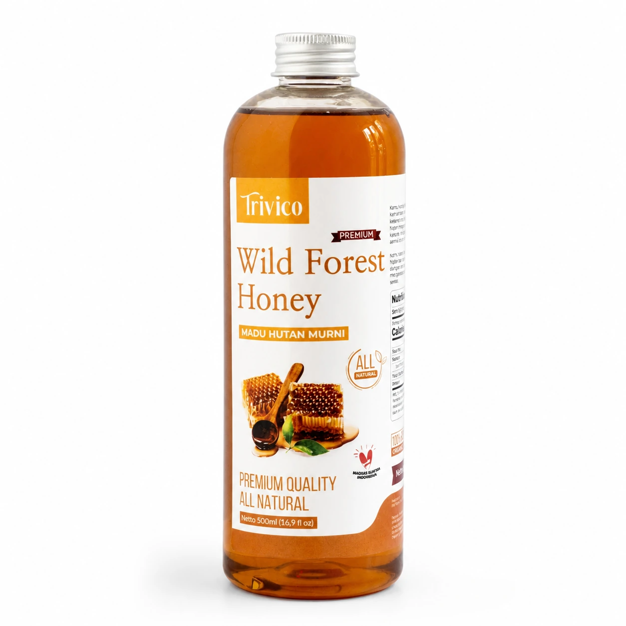 Trivico Madu Hutan 500ml - Madu Asli Kalimantan Kualitas Premium Untuk Kesehatan